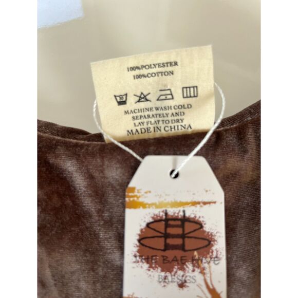 The Bae Hive 2 Piece Set, Brown Velvet, Girls Size 10, NWT - Picture 6 of 9